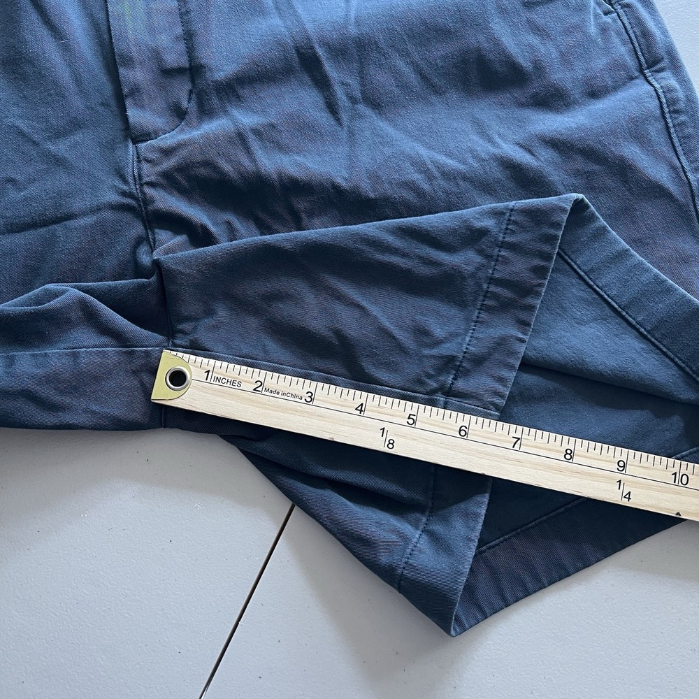 Everlane Men's Size XL Kingfisher Blue Pull On Performance Chino Shorts - Picture 9 of 9